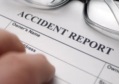 Accident report form